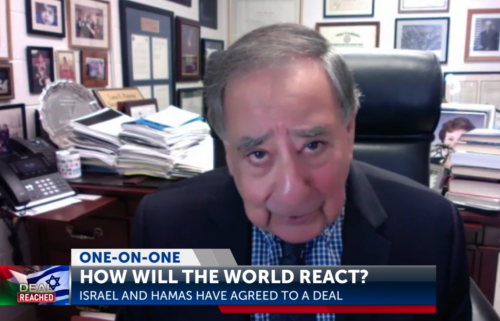Panetta sits down for one-on-one interview with Scott Rates.